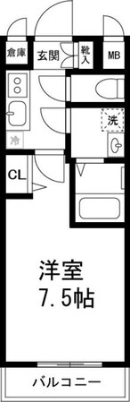 姫島駅 徒歩3分 3階の物件間取画像